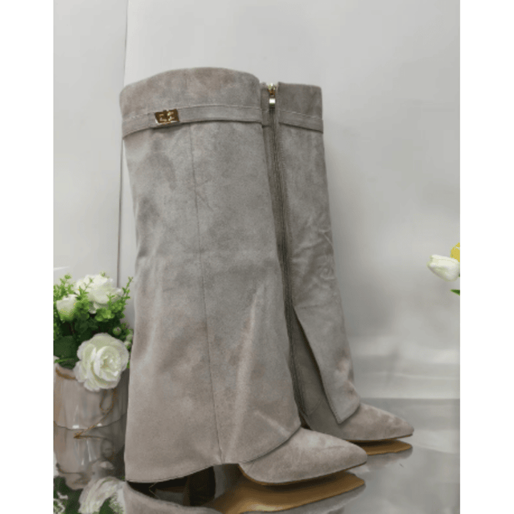 Bottes avec fermeture éclair moderne | L'élégance rencontre la fonctionnalité | Design élancé