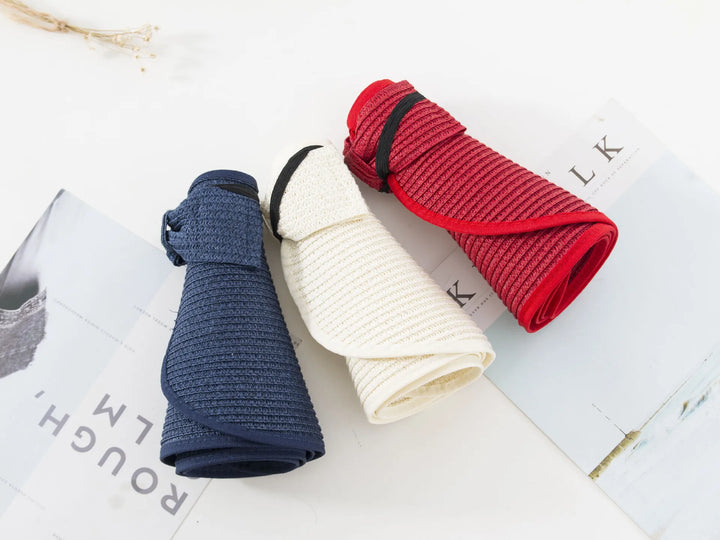 Visiera parasole da donna Nicky con protezione UV | Design aperto e tesa larga per l'estate e la spiaggia