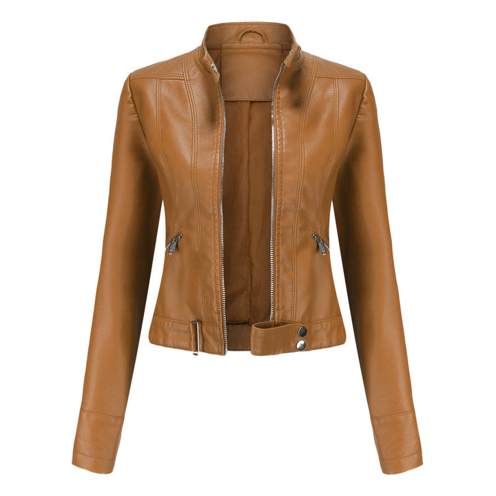 Chaqueta de cuero elegante Mille | Estilo motero con elegancia moderna