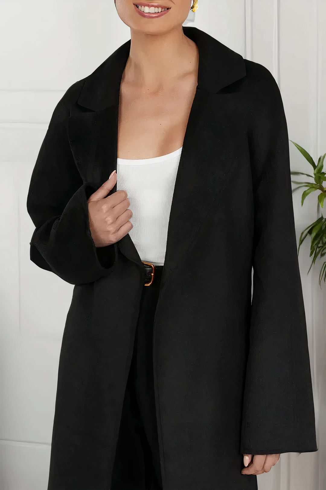 Victoria Coat Elegante Cappotto Lungo da Donna | Caldo e Pratico per l'Inverno