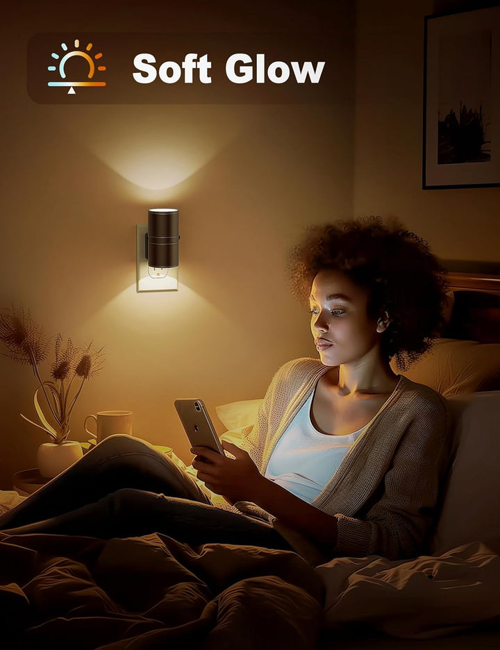 NightNova | Luz de presença LED com intensidade variável - Luminosidade ajustável para quartos e corredores