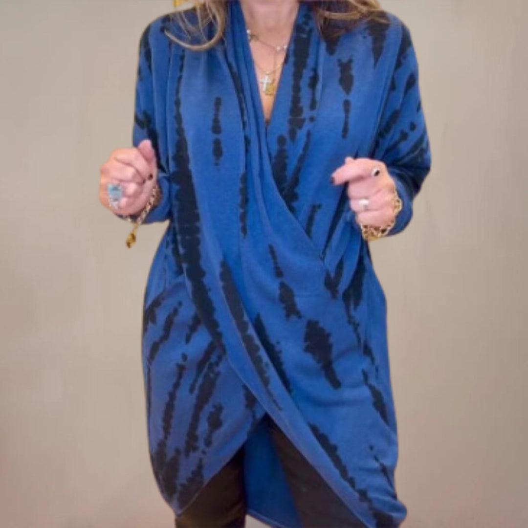 Marcella Robe Tunique Drapée Confortable | Style et Confort au Quotidien