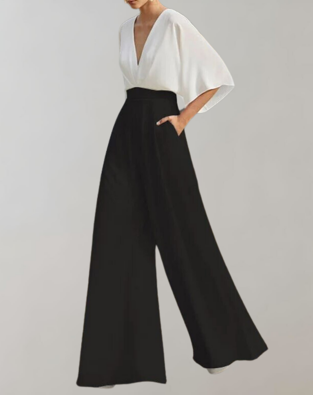 Mono elegante de pierna ancha Suzette | Sofisticación y comodidad absoluta