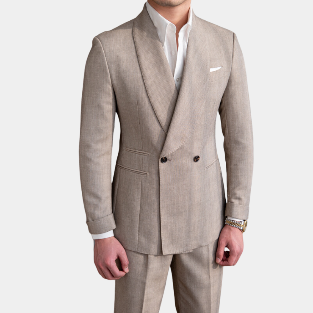 Winston's Finest - Costume élégant pour homme avec double rangée de boutons