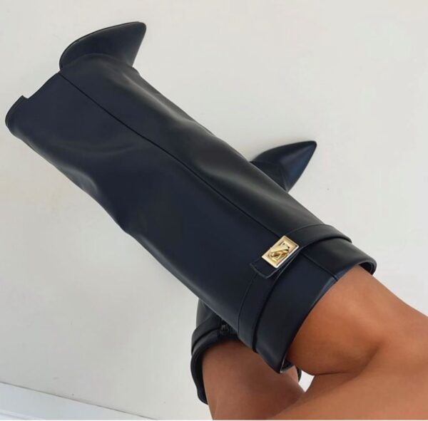 Bottes avec fermeture éclair moderne | L'élégance rencontre la fonctionnalité | Design élancé