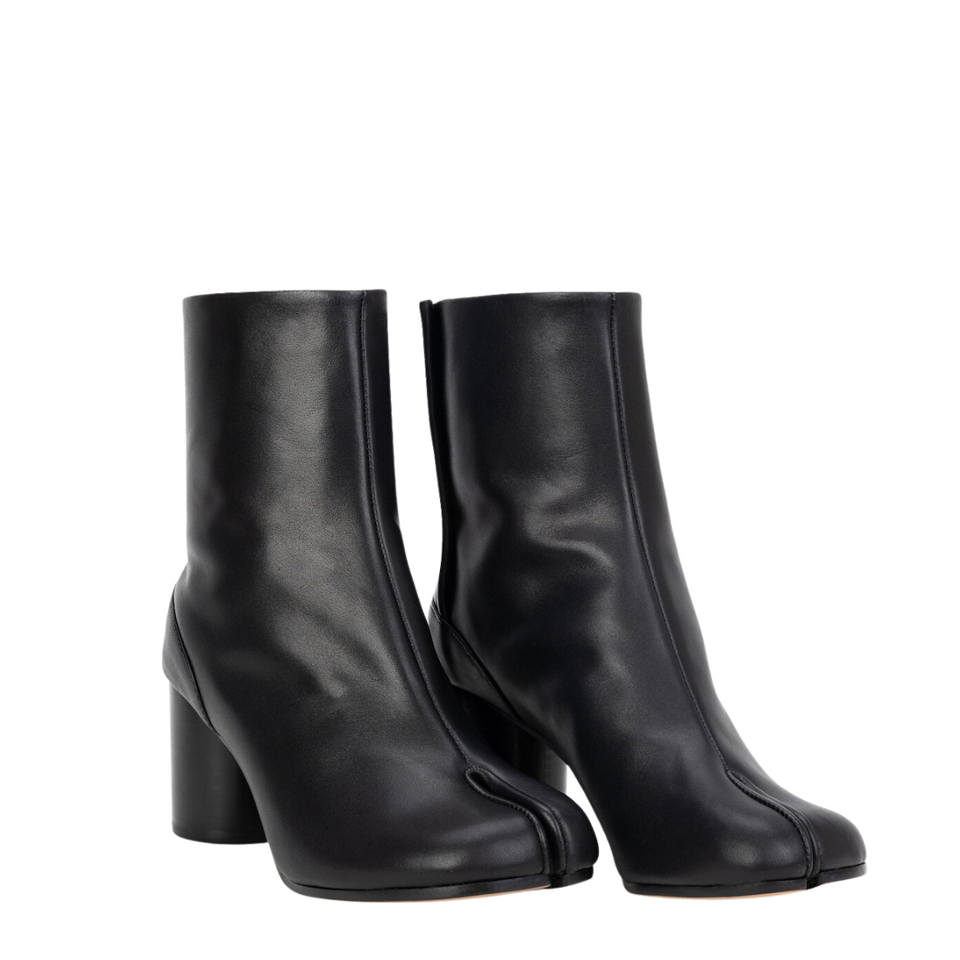 Botas negras Lena para mujer | Estilo tabi y puntera dividida