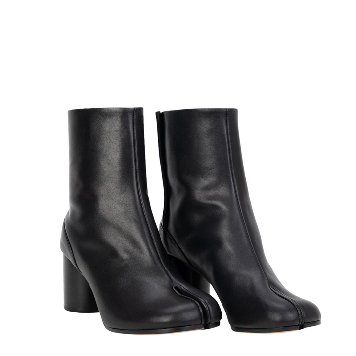 Botas negras Lena para mujer | Estilo tabi y puntera dividida