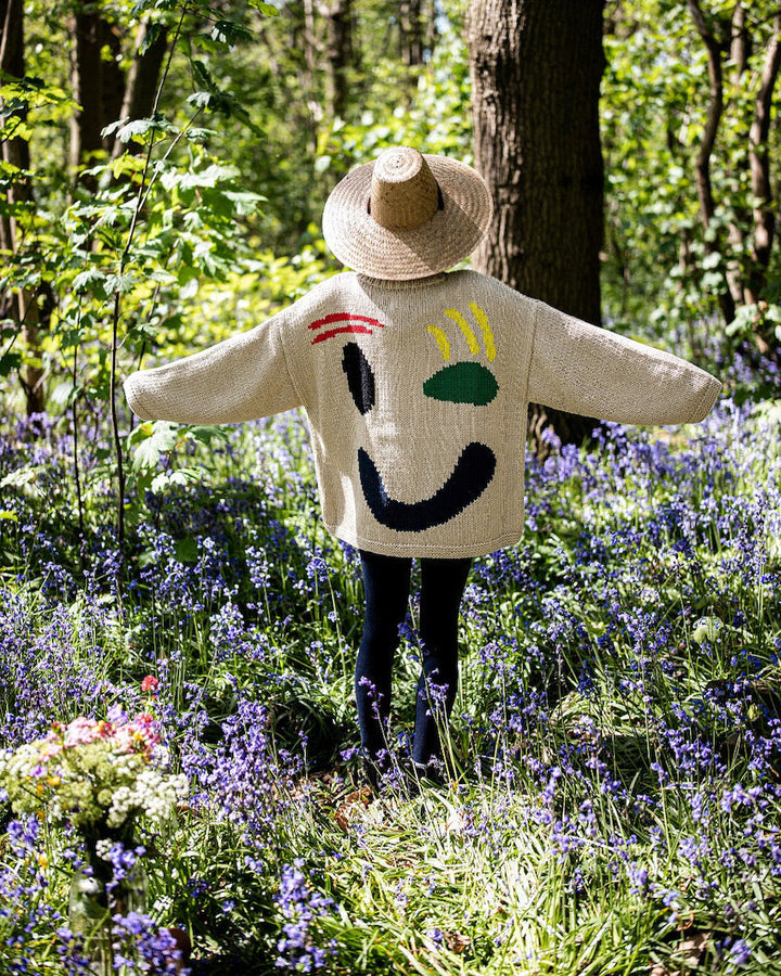 Chaya Pull Oversized Design avec Motif Smiley | Confort et Style Décontracté