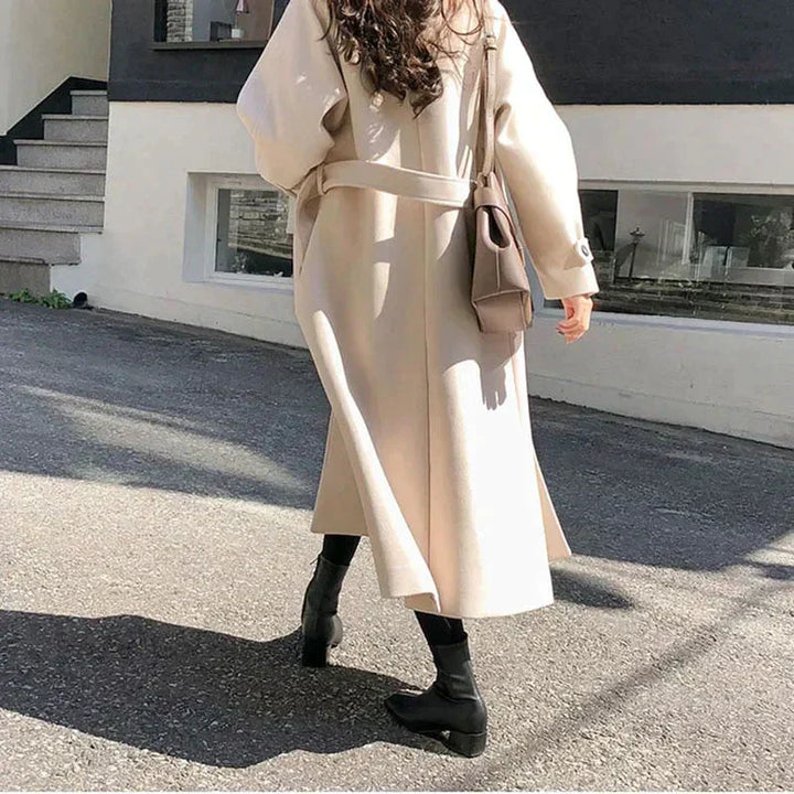 Veste longue élégante femme | style sophistiqué, confortable et polyvalente