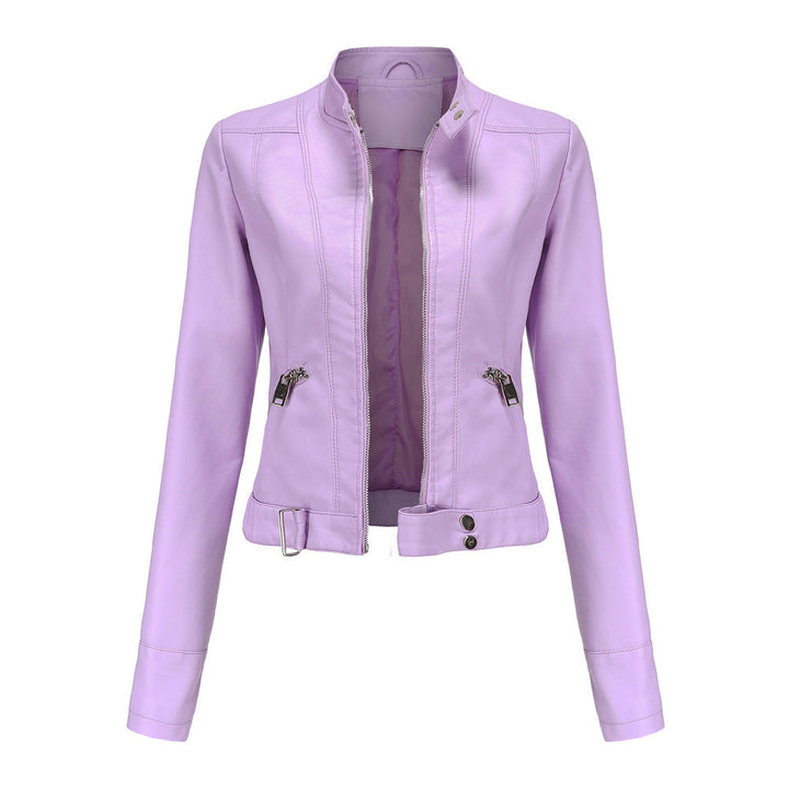 Chaqueta de cuero elegante Mille | Estilo motero con elegancia moderna