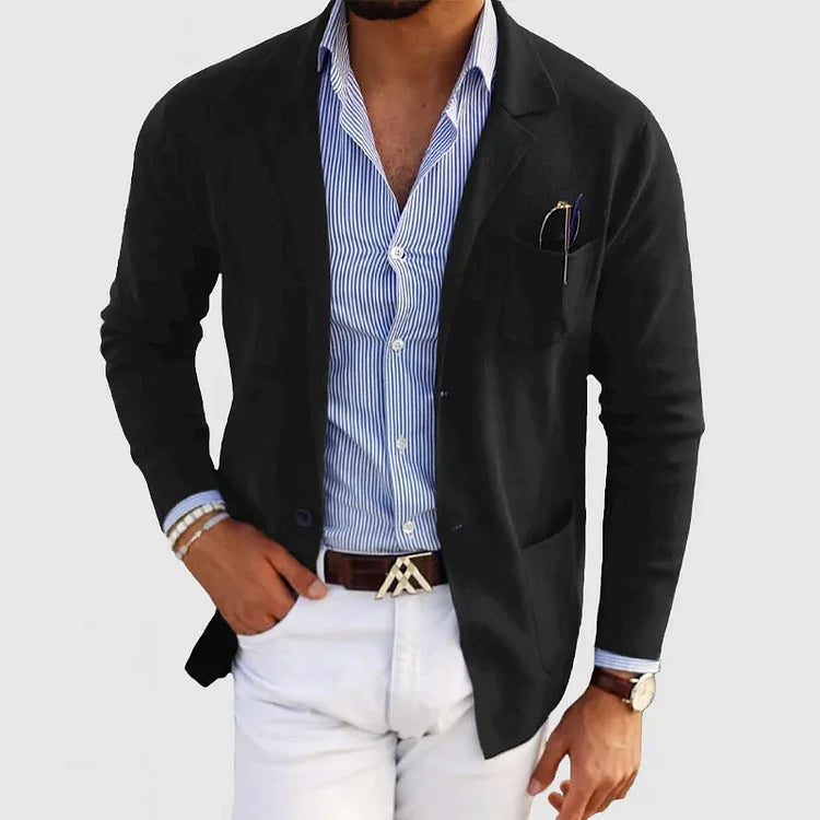 Andrew Blazer Homme Élégant | Style Intemporel avec Coupe Parfaite pour Toutes Occasions