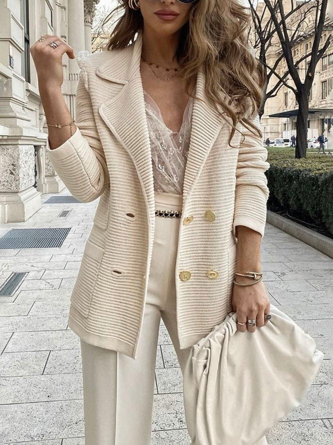 Nanna Gilet Blazer Femme | Confort élégant & look raffiné pour le bureau & la vie quotidienne