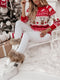 Camisola de Natal tricotada para mulheres - Kika