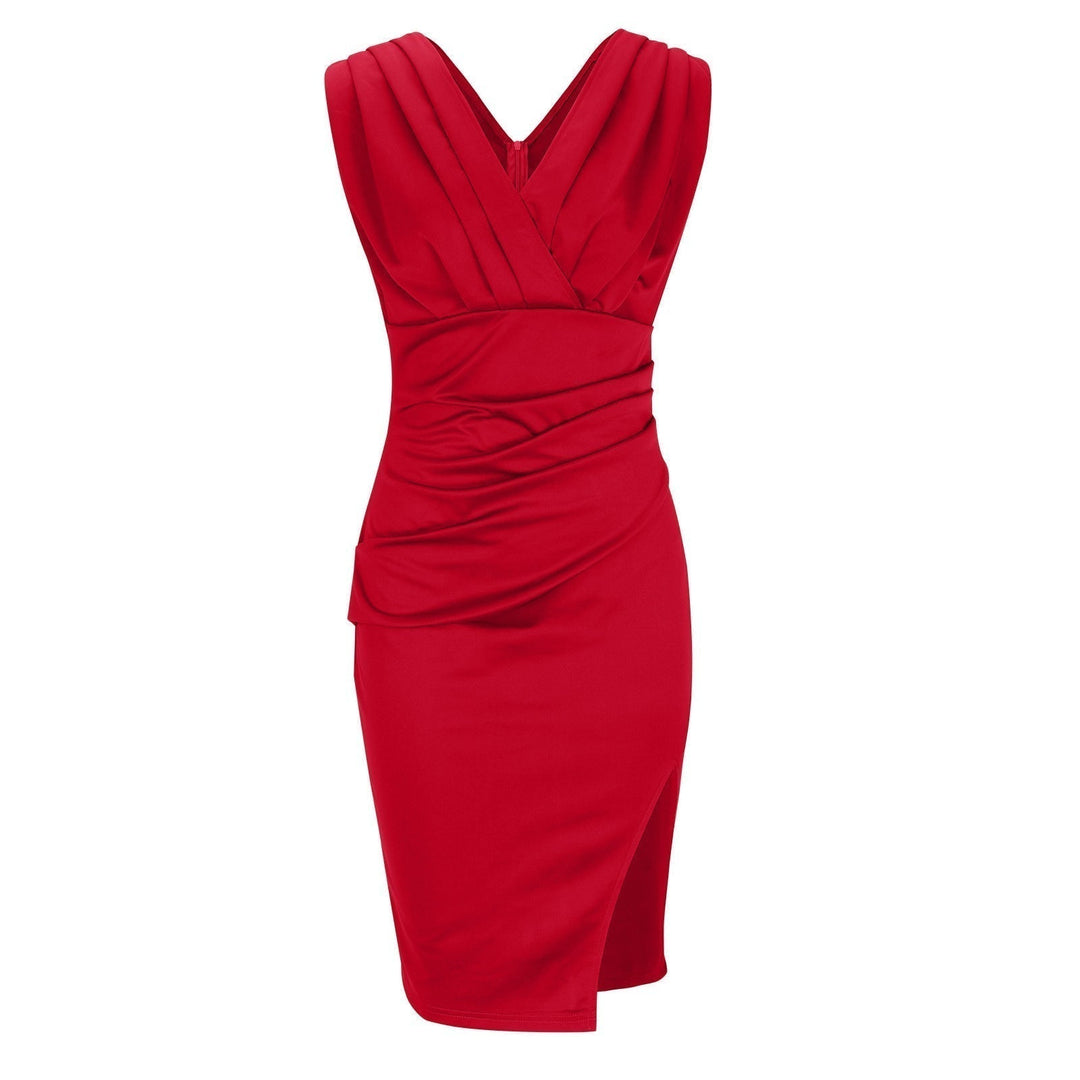 Vestido de verano Annalena para mujer | Corte favorecedor, escote en pico y tejido ligero y transpirable