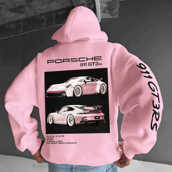 Sweat-shirt Jace Oversized Racing | Pour les fans de voitures aux détails uniques