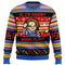Sudadera navideña «Good Guys» - Jersey de manga larga y rayas de colores
