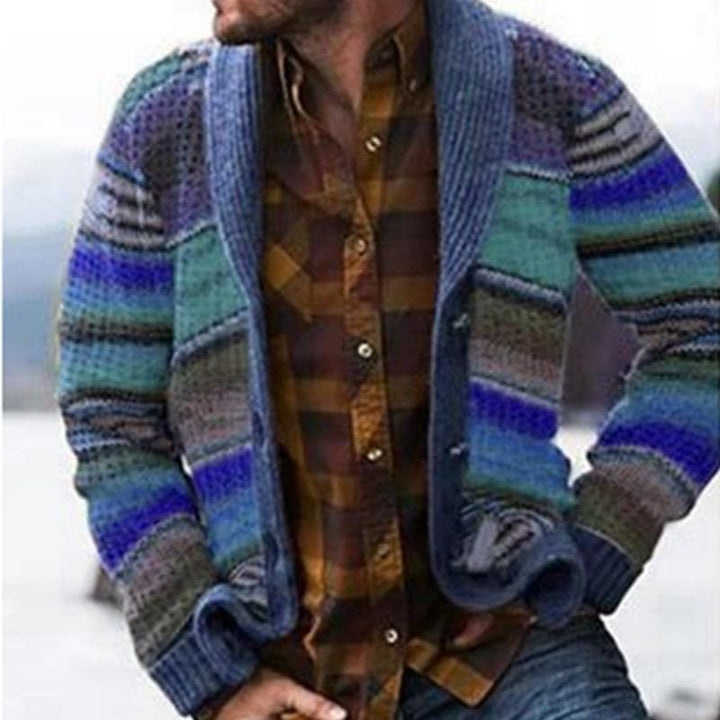 Alwin Cardigan en Tricot pour Homme | Style Moderne et Chaleur Rustique