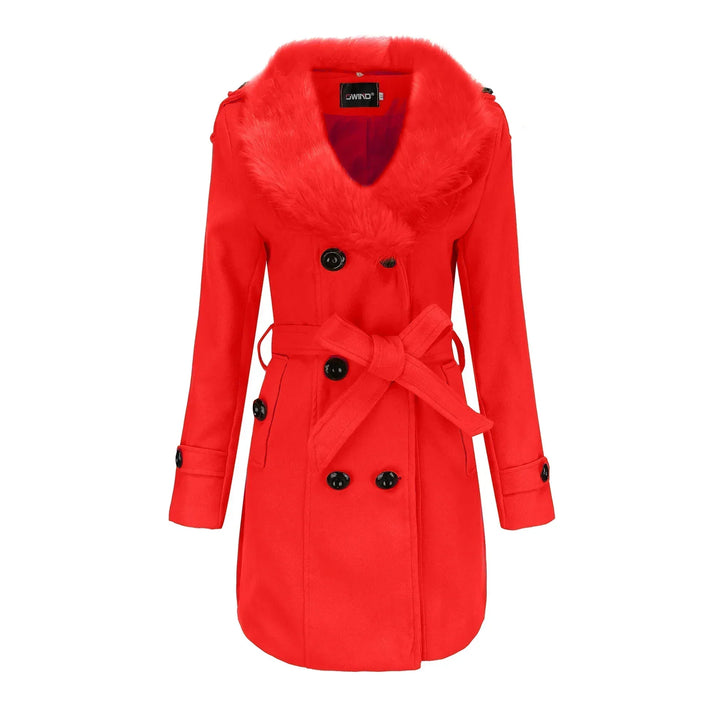 VelvetWarm | Manteau d'hiver en laine pour femmes