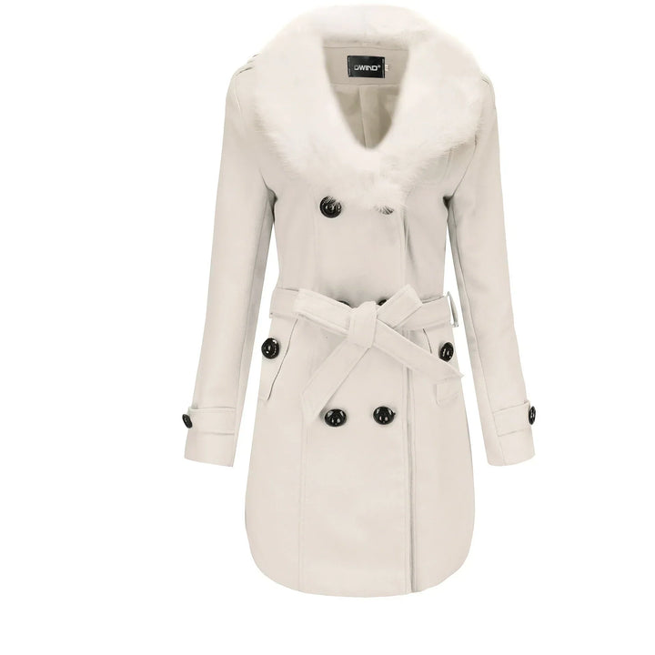 VelvetWarm | Manteau d'hiver en laine pour femmes