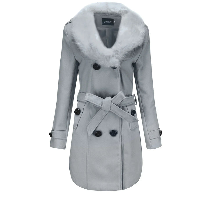 VelvetWarm | Manteau d'hiver en laine pour femmes