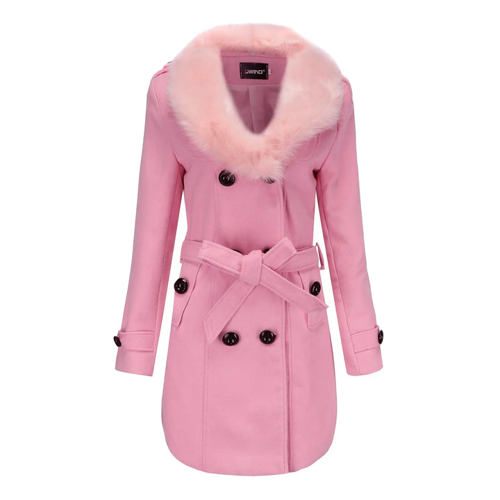 VelvetWarm | Manteau d'hiver en laine pour femmes