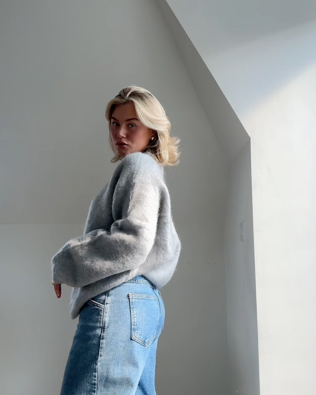 Alice Pull Mohair Douillet pour Femme | Doux & Élégant