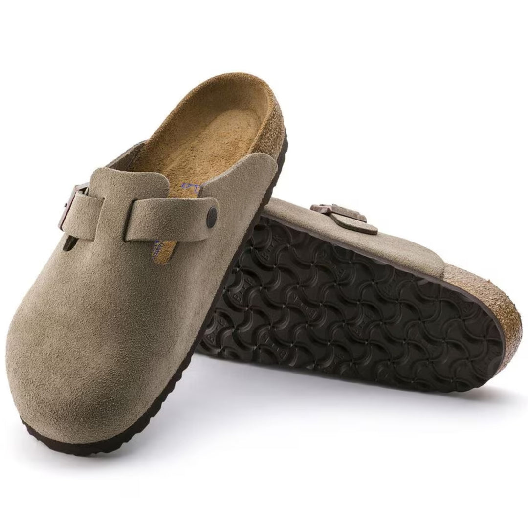 Boston Suede | Zuecos anatómicos y cómodos de ante