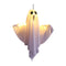 Halloween Fantasma Bianco Luminoso - Decorazione sospesa a LED con luci magiche