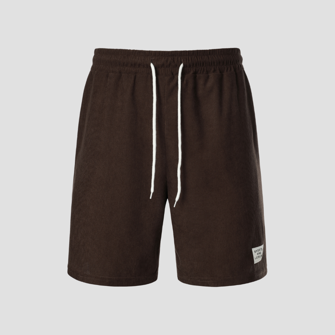 Lubin Short Homme en Velours Côtelé | Confort Estival & Texture Authentique