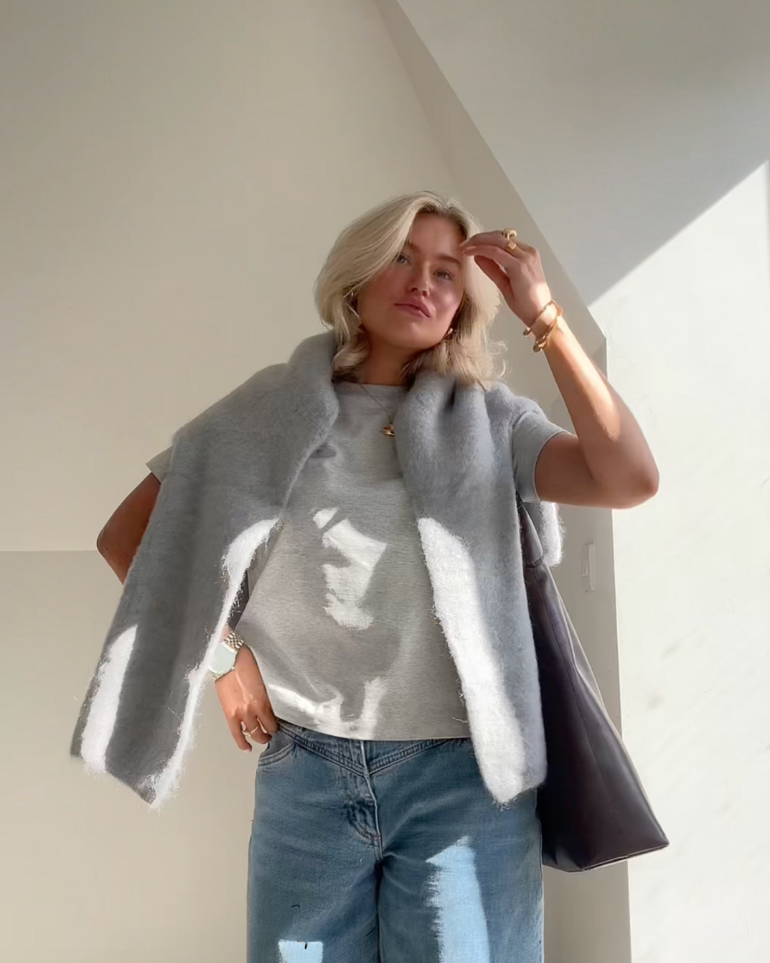Alice Pull Mohair Douillet pour Femme | Doux & Élégant
