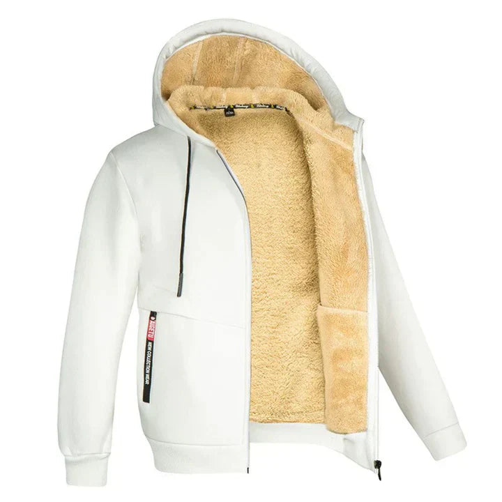 Tommy | Sweat à capuche zippé en polaire