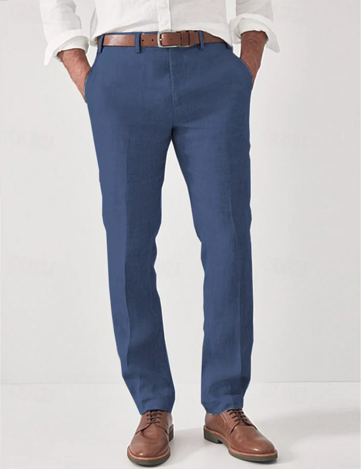 Pantalon de lin respirant pour hommes | Confort et style