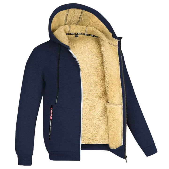 Tommy | Sweat à capuche zippé en polaire