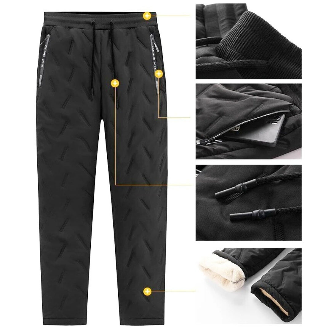 Pantalon Thermique Chauffant Unisexe | Chaud et Flexible pour Temps Froid