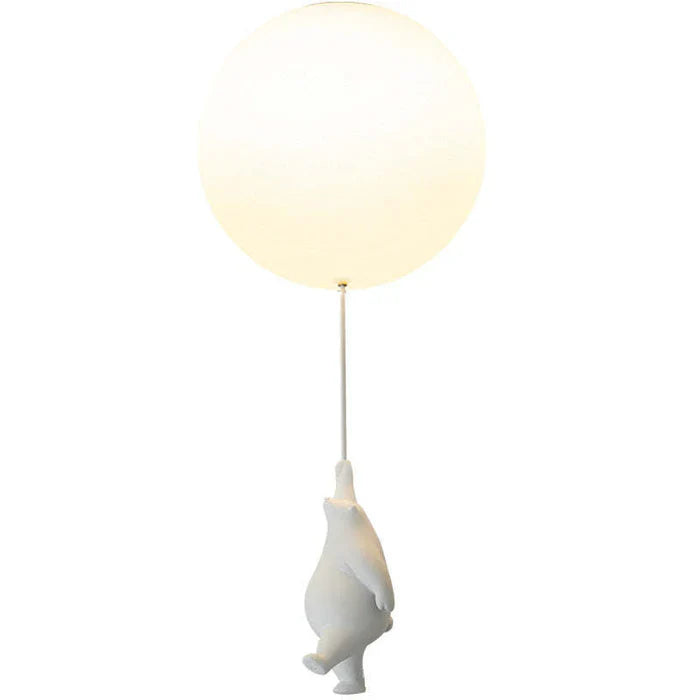 Plafonnier pour enfants avec ours et ballon | CloudBea