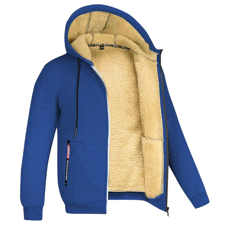 Tommy | Sweat à capuche zippé en polaire