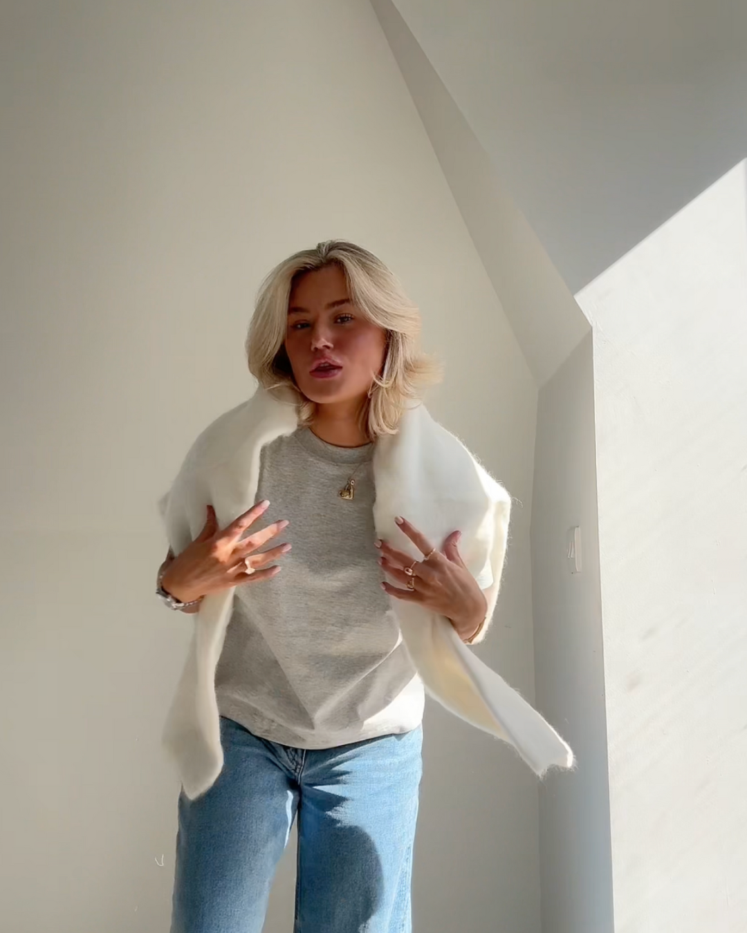 Alice Pull Mohair Douillet pour Femme | Doux & Élégant