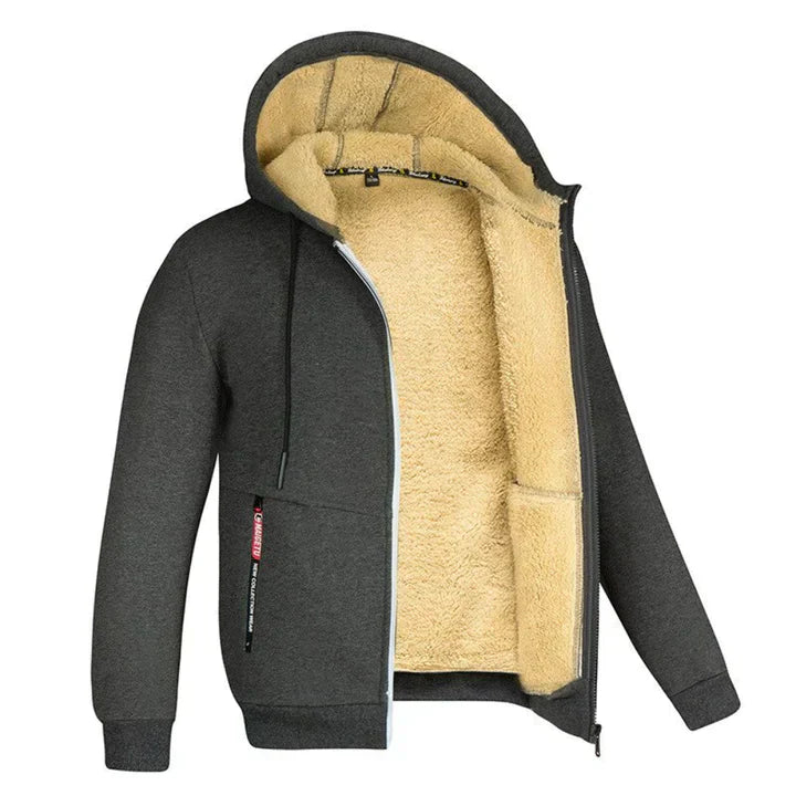 Tommy | Sweat à capuche zippé en polaire