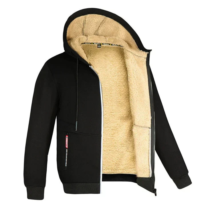 Tommy | Sweat à capuche zippé en polaire