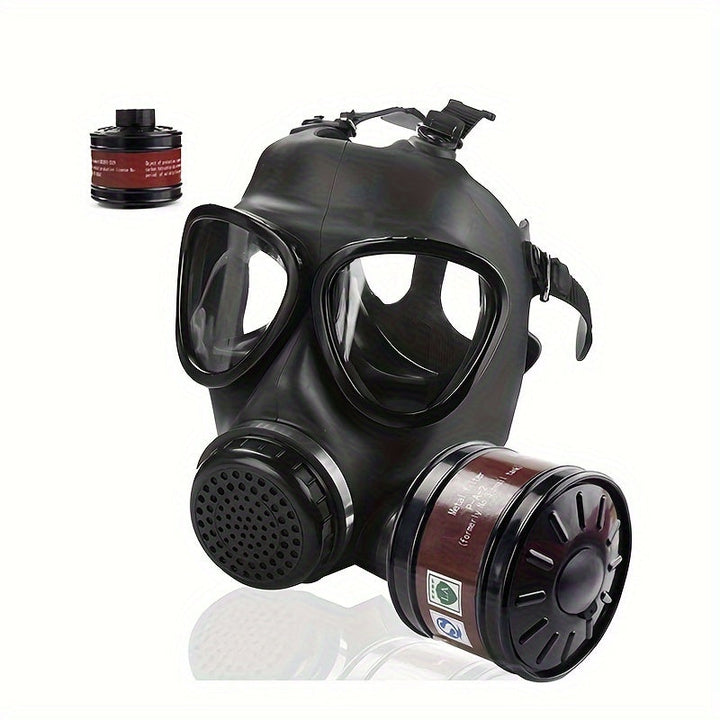 Masque à Gaz Tactique Intégral | Protection Poussière & Vapeurs
