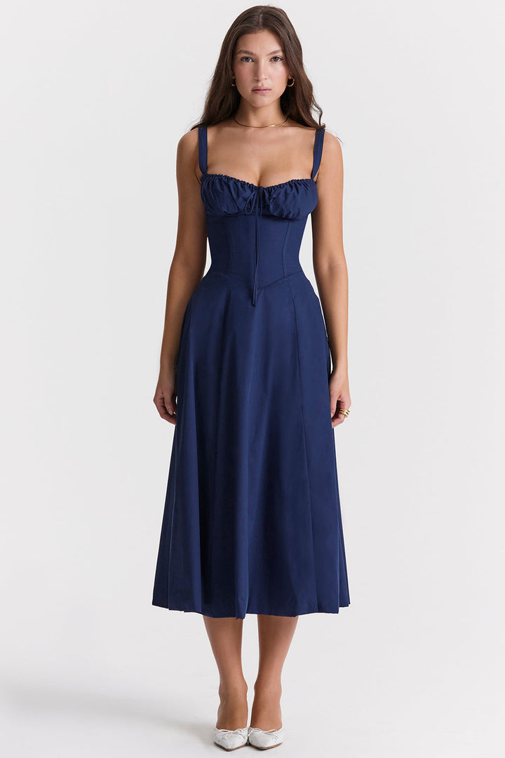 Brittney | Abito bustier con corsetto: eleganza casual e comfort estivo