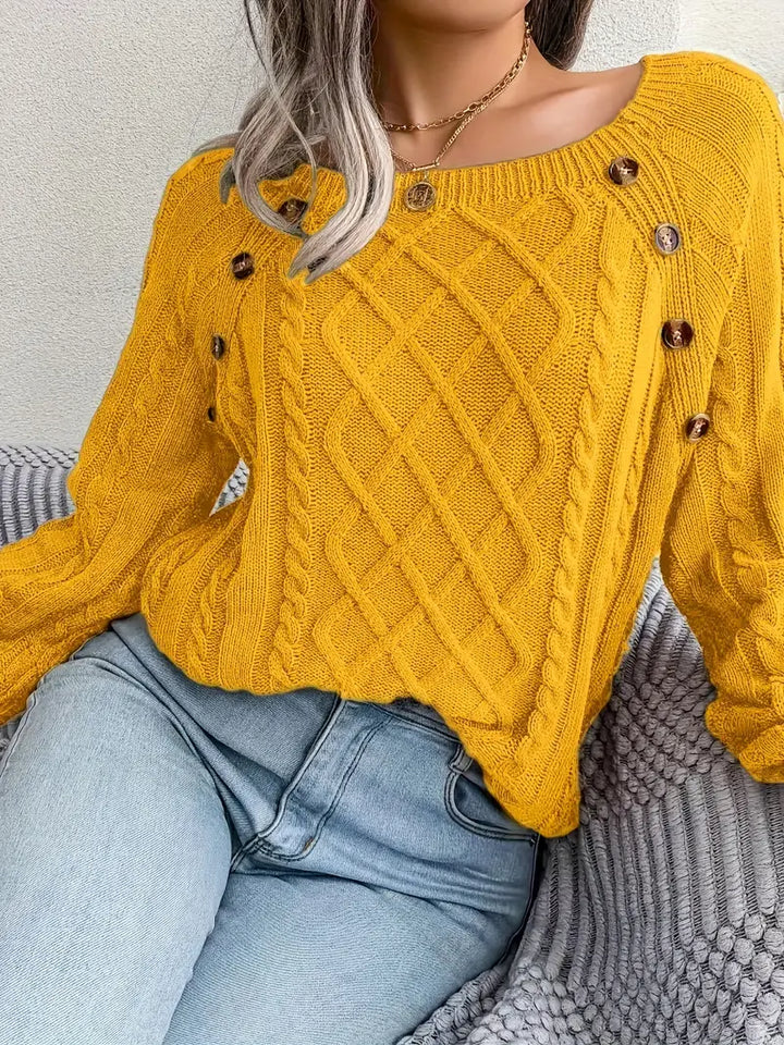 Aldara | Pull élégant pour femme, Polyvalent et confortable, Design raffiné pour une élégance au quotidien