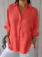 Naomi - Top casual de lino para mujer