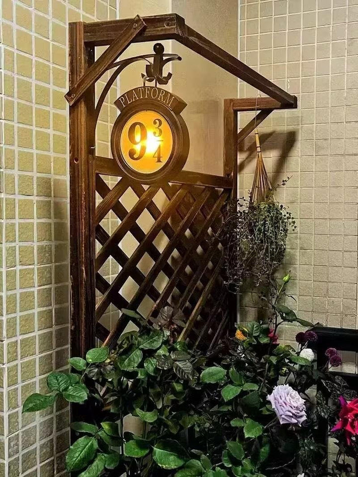 LumosWall Lampe Murale LED | Design Magique Inspiré Platform 9¾ & Télécommande