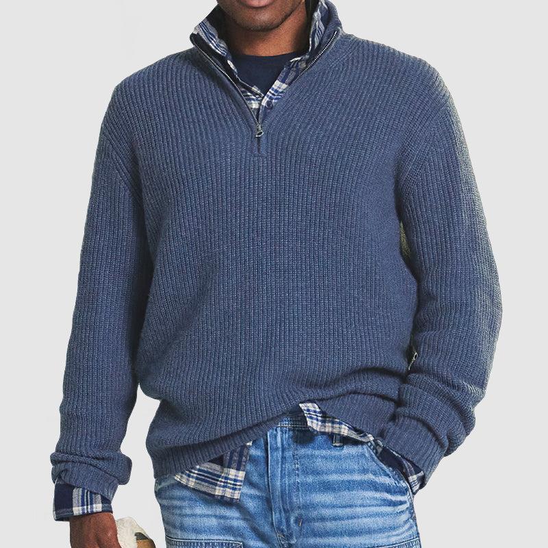 James | Suéter con cremallera, elegante y cómodo, para un estilo atemporal