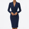 Vestido midi ajustado Ginevra