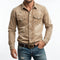 Camicia stile western effetto slavato