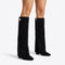 Botas altas con vuelta