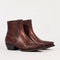 Botas western em pele Hector