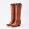 Botas de cowboy de cuero Ruth